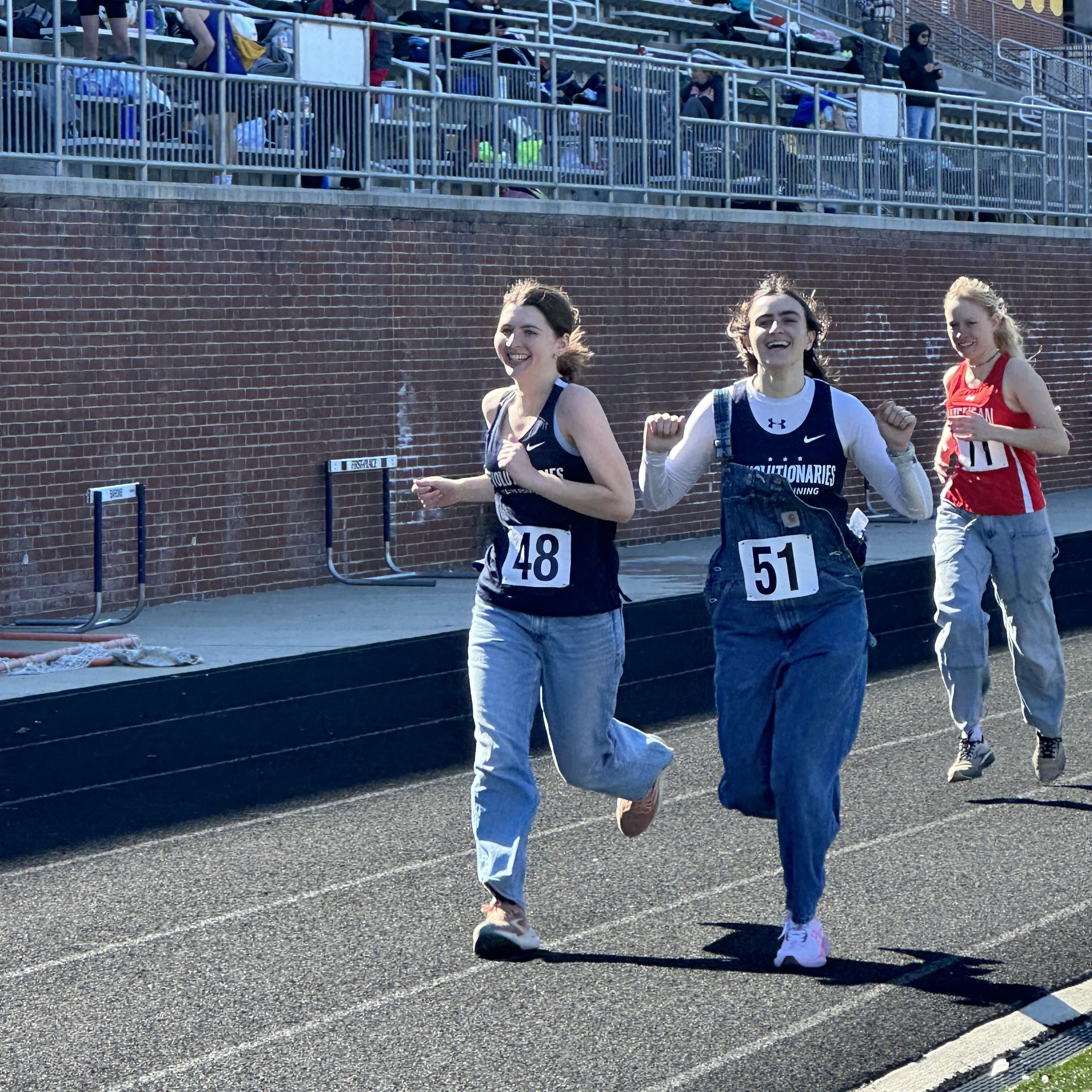 Amelia & Morgan's jean mile