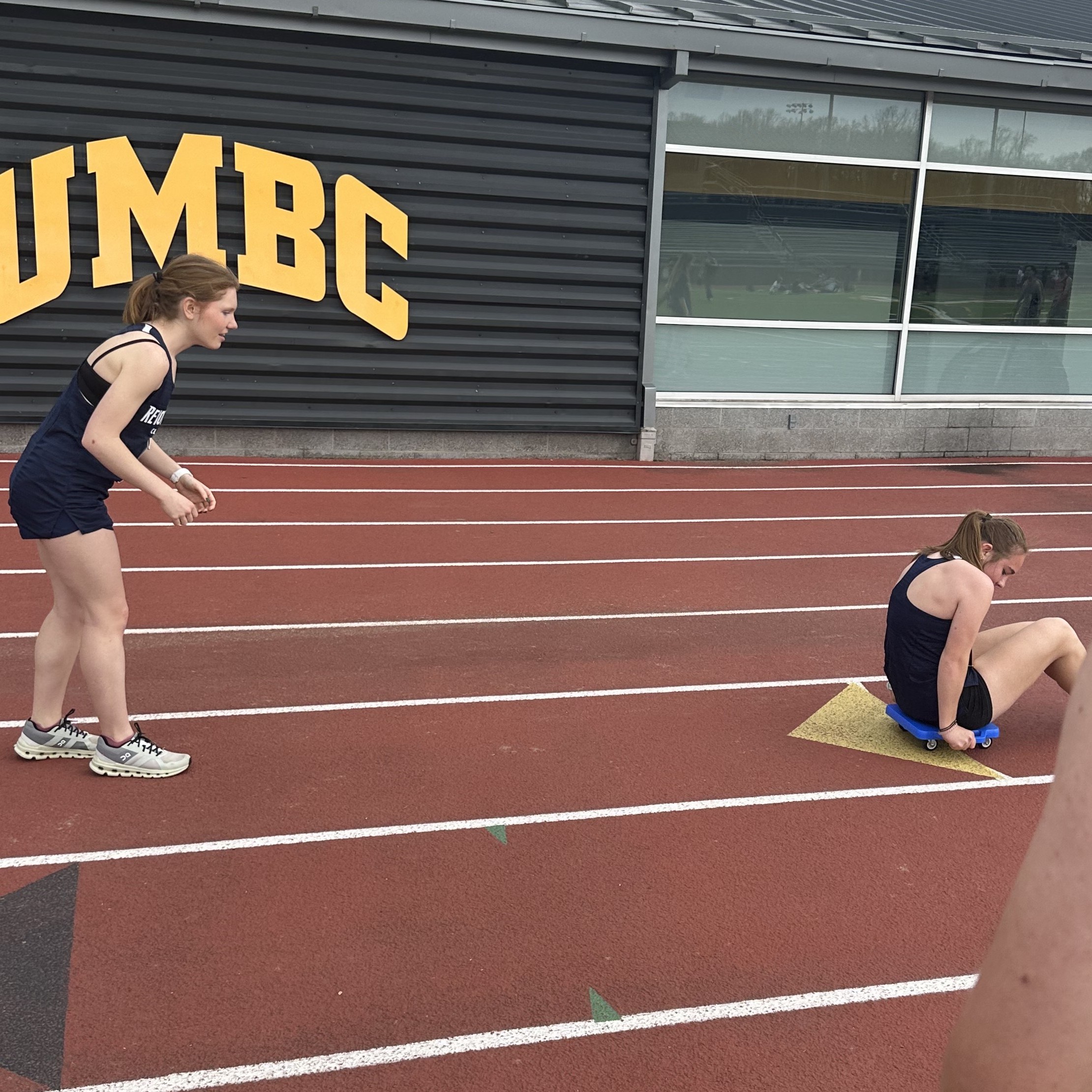 women's scooter relay